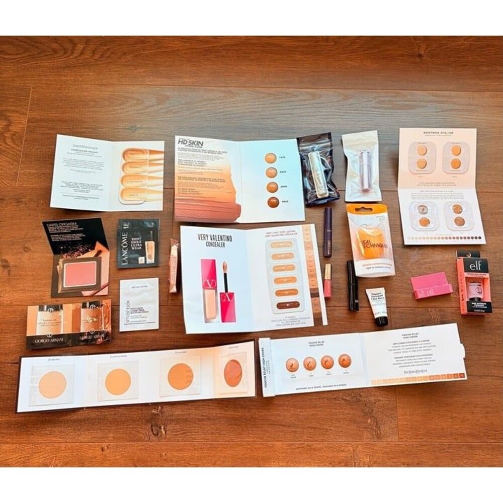 20pc Makeup Sample Bundle–Valentino, YSL, Westman Atelier, Armani, NARS